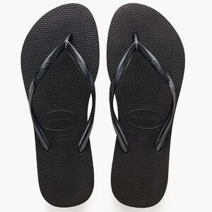 Havaianas Slim flip flops in black